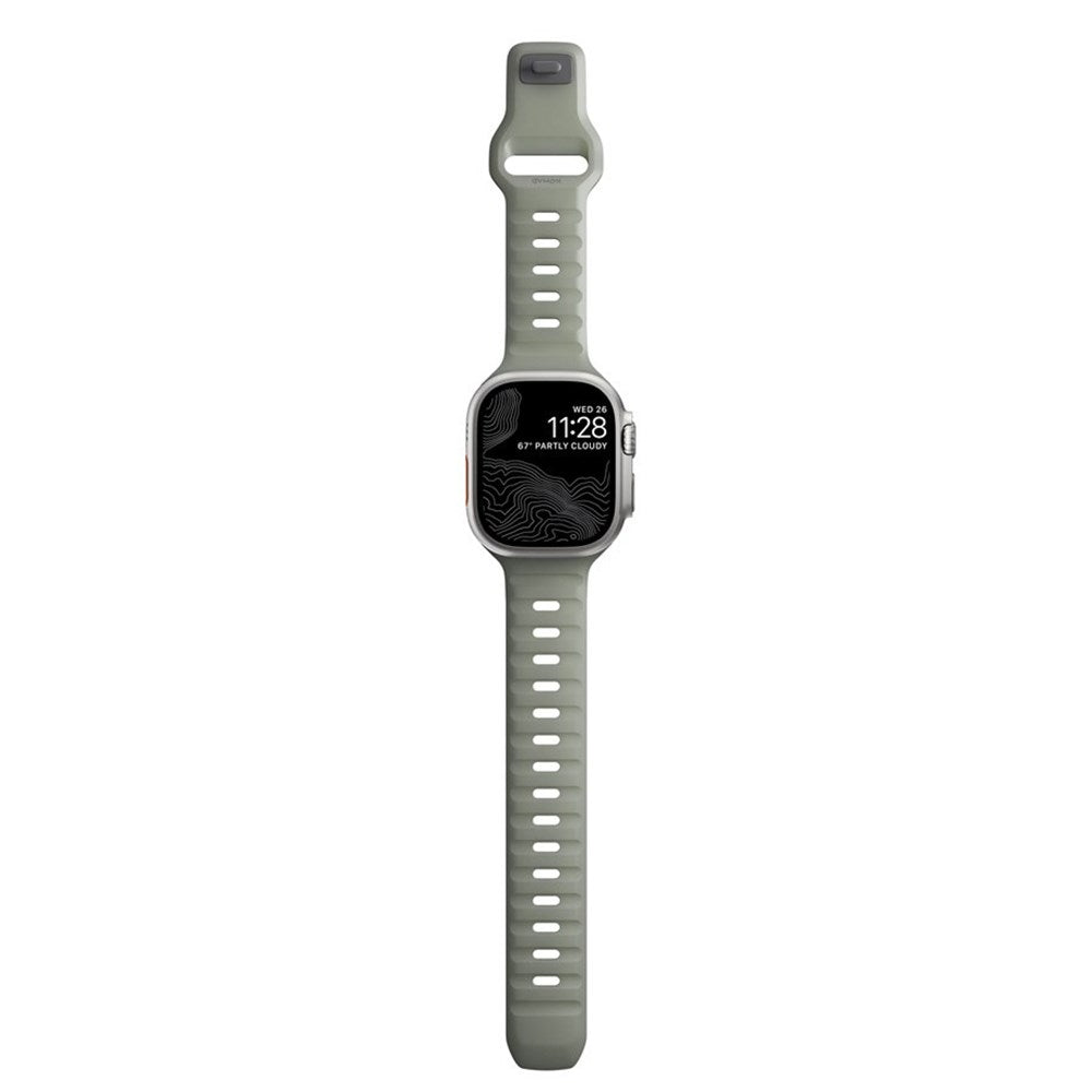 Apple Watch (42/44/SE/45/46/49mm) Nomad Sport Band Smartwatch Rem - Coastal Rock