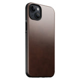 iPhone 15 Plus Modern Nomad Horween Leather Case - MagSafe Kompatibel - Brun