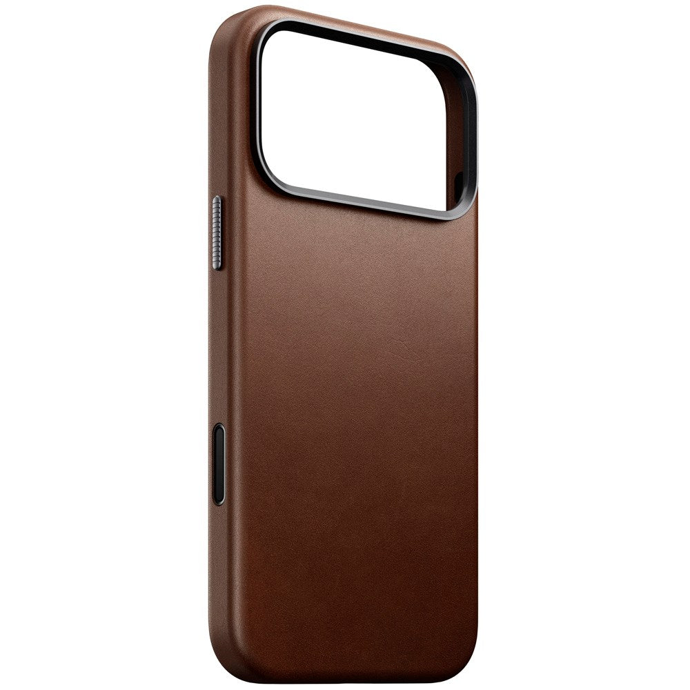 iPhone 17 Pro Max - Nomad Traditional Leather Cover - MagSafe Kompatibel - Brown - (DEMO)