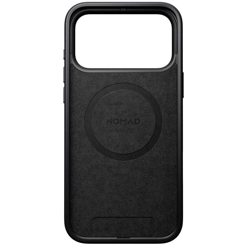 iPhone 17 Pro Max - Nomad Modern Leather Cover - MagSafe Kompatibel - Black