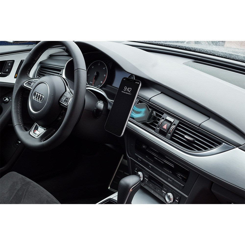 Fixed Icon Magnetisk Mobilholder til Ventilationanlæg - Sort