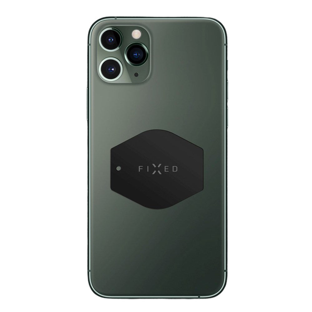 Fixed Icon Metalplader til Magnetisk Mobilholder - 3 stk. - Sort