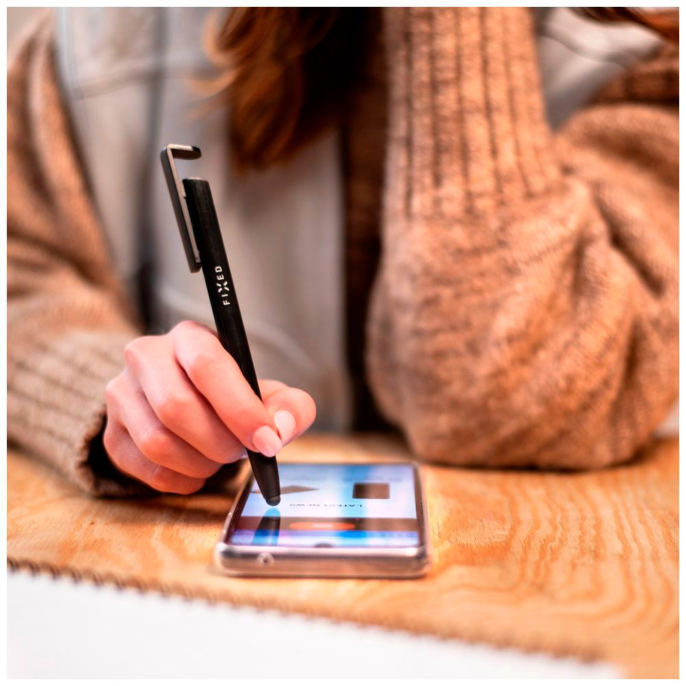 Fixed Klassisk Stylus Pen m. Stativ - Bambus