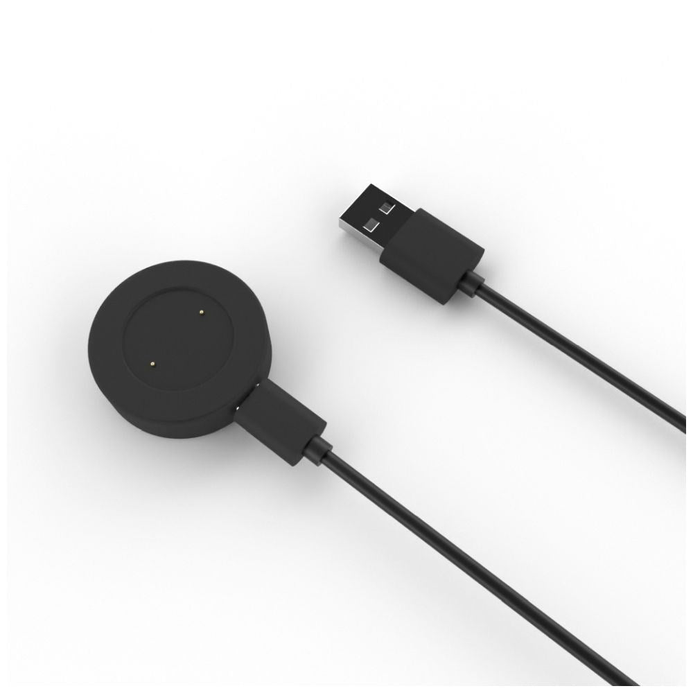 Fixed Oplader Kabel til Huawei Watch m. USB-A - Sort