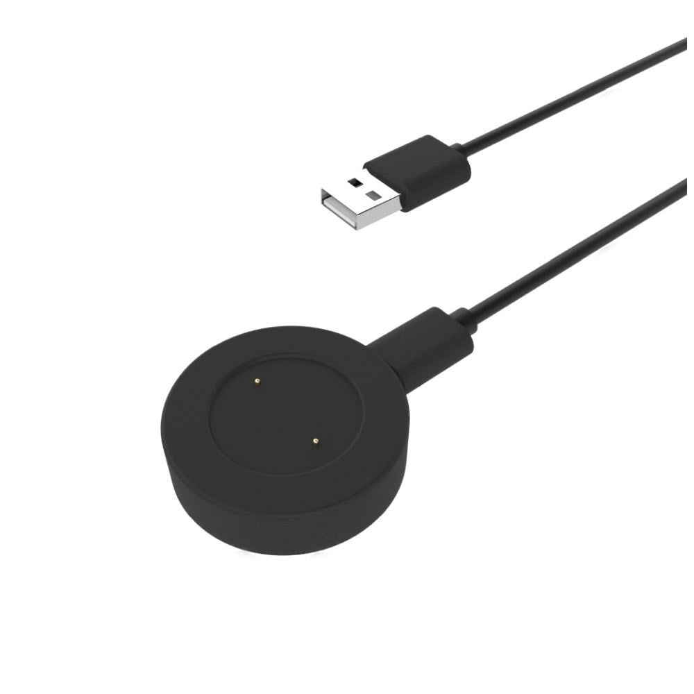 Fixed Oplader Kabel til Huawei Watch m. USB-A - Sort
