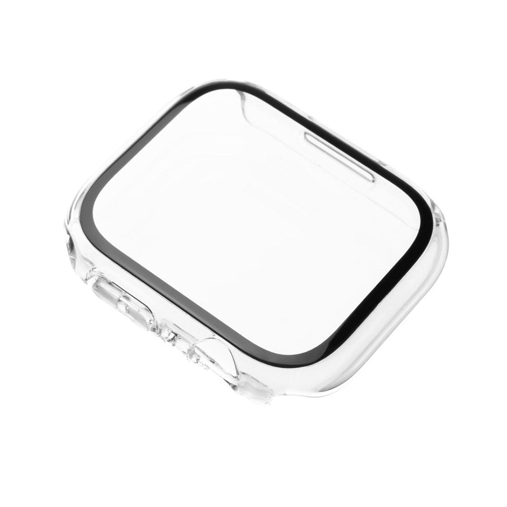 Apple Watch 9 / 8 / 7 (45mm) Fixed Cover m. Skærmbeskyttelse - Gennemsigtig