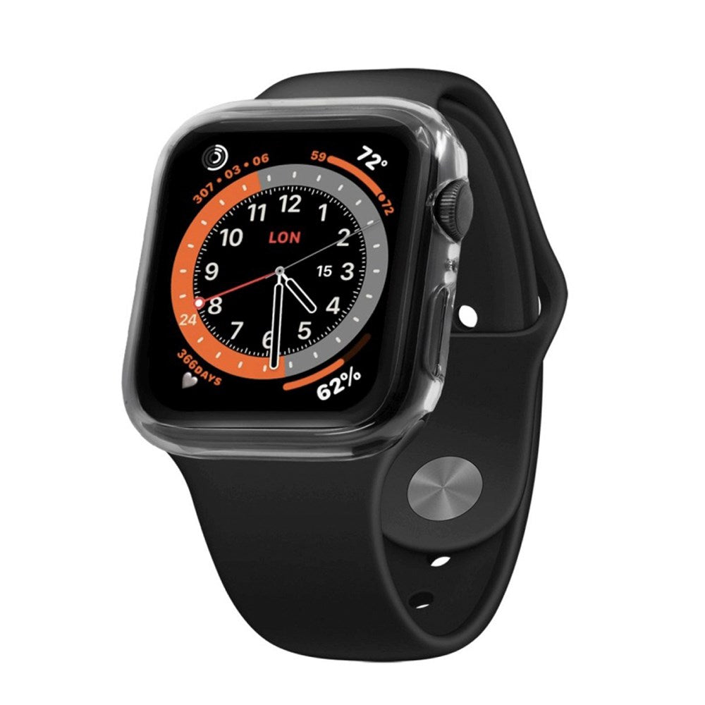 Apple Watch 9 / 8 / 7 (45mm) Fixed Cover m. Skærmbeskyttelse - Gennemsigtig
