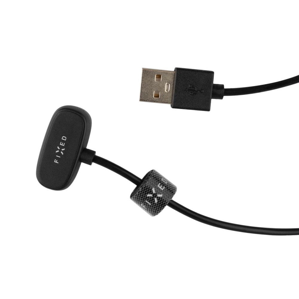Fixed Oplader Kabel til Amazfit Smartwatch m. USB-A - Sort