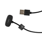 Fixed Oplader Kabel til Amazfit Smartwatch m. USB-A - Sort