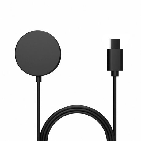 Fixed Oplader Kabel til Samsung Galaxy Watch m. USB-C - Sort