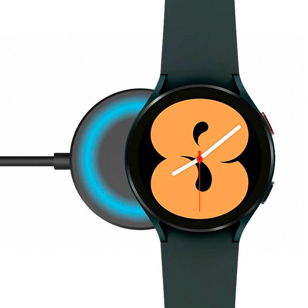 Fixed Oplader Kabel til Samsung Galaxy Watch m. USB-C - Sort