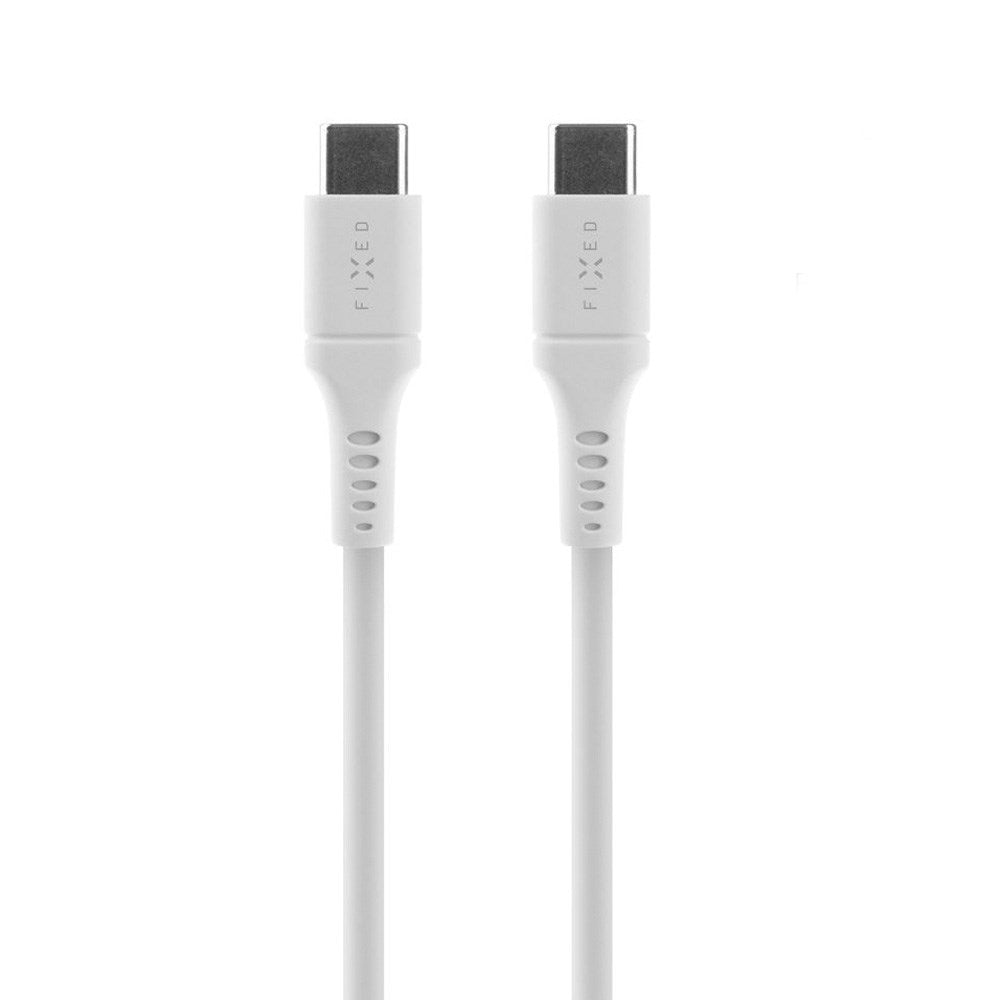 Fixed USB-C til USB-C Kabel 60W - 0.5m - Hvid