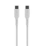 Fixed USB-C til USB-C Kabel 60W - 0.5m - Hvid