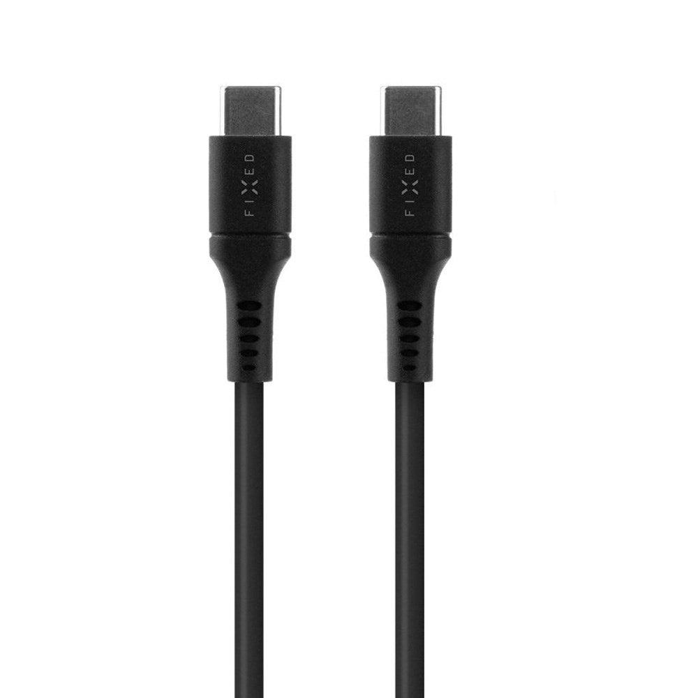Fixed USB-C til USB-C Kabel 60W - 2m - Sort