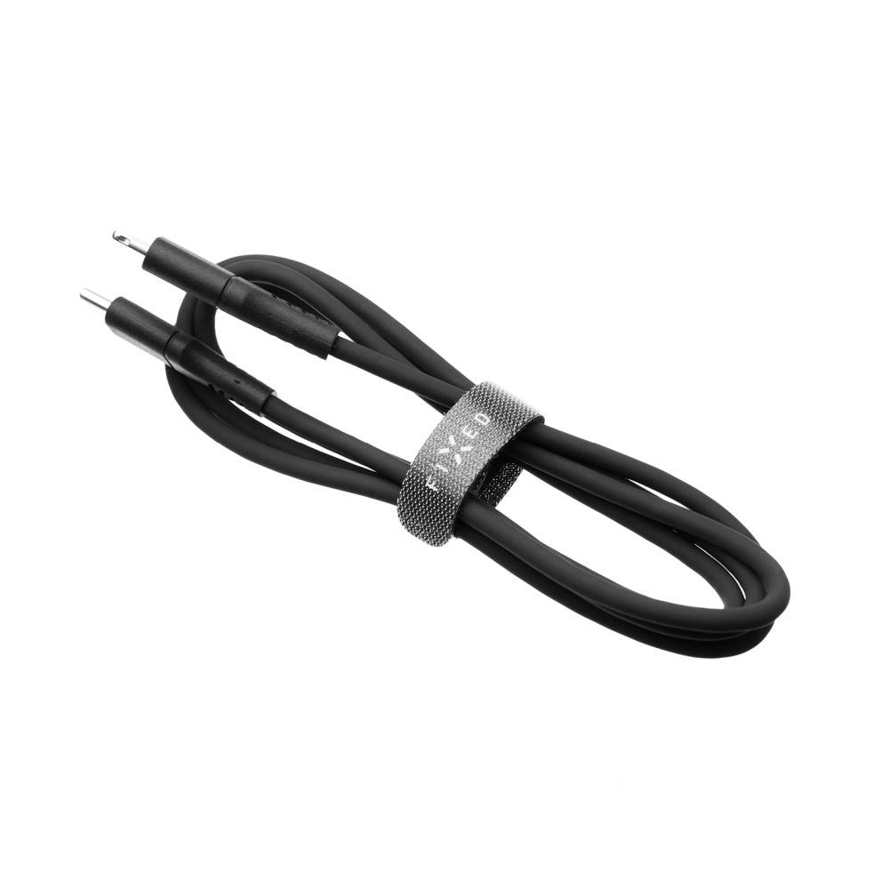 Fixed USB-C til Lightning Kabel 60W - 2m - Sort