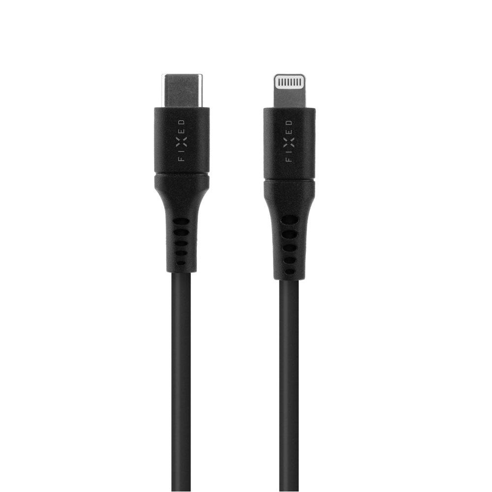 Fixed USB-C til Lightning Kabel 60W - 2m - Sort