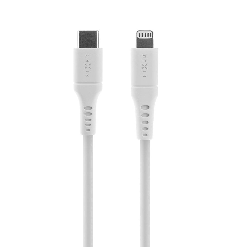 Fixed USB-C til Lightning Kabel 60W - 2m - Hvid