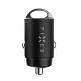 Fixed PD 30W Biloplader - 2x USB-C - USB-C til USB-C Kabel - Sort