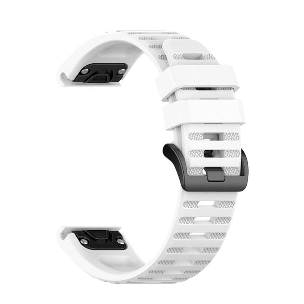 Fixed Universal QuickFit Garmin 22mm Silikone Rem - Hvid