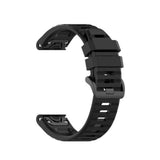 Fixed Universal QuickFit Garmin 26mm Silikone Rem - Sort