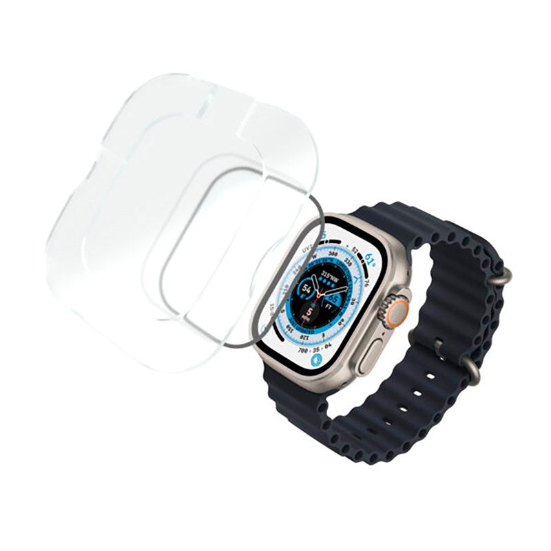 Apple Watch Ultra 3/2/1 (49mm) Fixed Armor Skærmbeskyttelse - Sort Kant