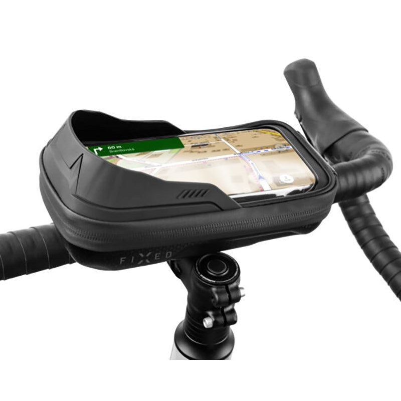 Fixed Bikee Bag 2 Mobilholder - Cykeltaske - Maks. Mobil: 84 x 165 mm - Sort