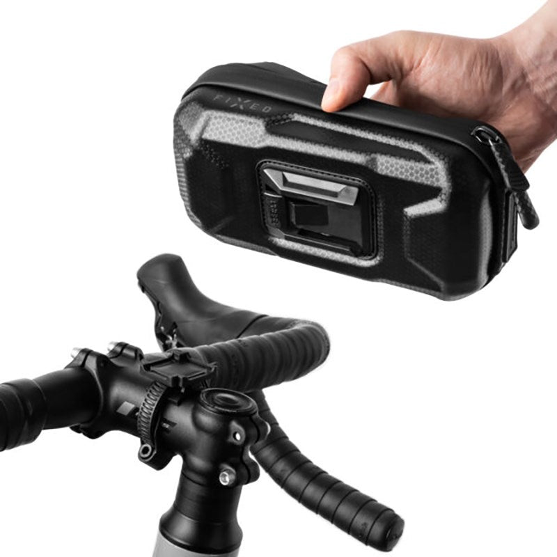 Fixed Bikee Bag 2 Mobilholder - Cykeltaske - Maks. Mobil: 84 x 165 mm - Sort