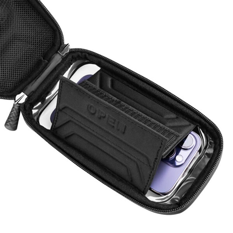 Fixed Bikee Bag 2 Mobilholder - Cykeltaske - Maks. Mobil: 84 x 165 mm - Sort