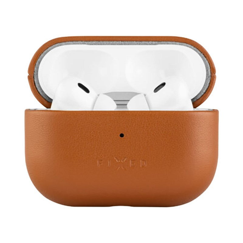 Fixed AirPods Pro (2. gen) Læder Case - Brun