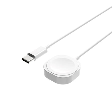 Fixed Apple Watch 2.5W Trådløs Oplader m. USB-C - 1m - Hvid