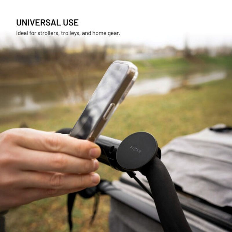 FIXED Mobilholder MagGrip Active Fitness - Sort