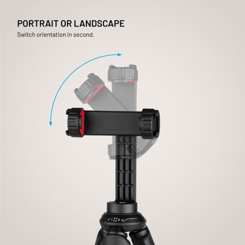 Fixed Creator Fleksibelt Smartphone Stativ - Sort