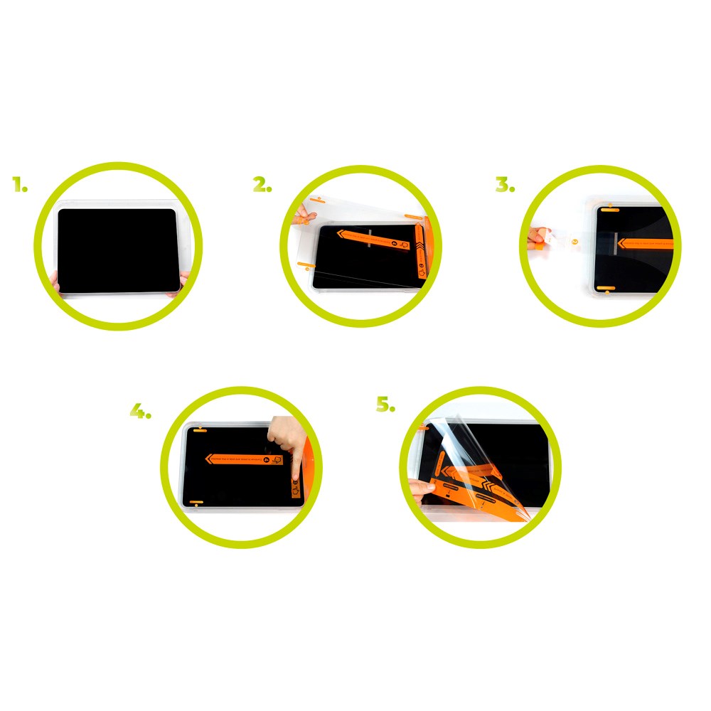 iPad Air 13" (2025 / 2024) Mobile Origin Beskyttelsesglas - Gennemsigtig