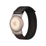 Apple Airtag - Nylon Beskyttelsescover m. Rem - Sort