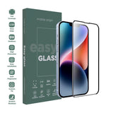 iPhone 14 / 13 / 13 Pro Mobile Origin EasyGlass Beskyttelsesglas - Gennemsigtig / Sort Kant