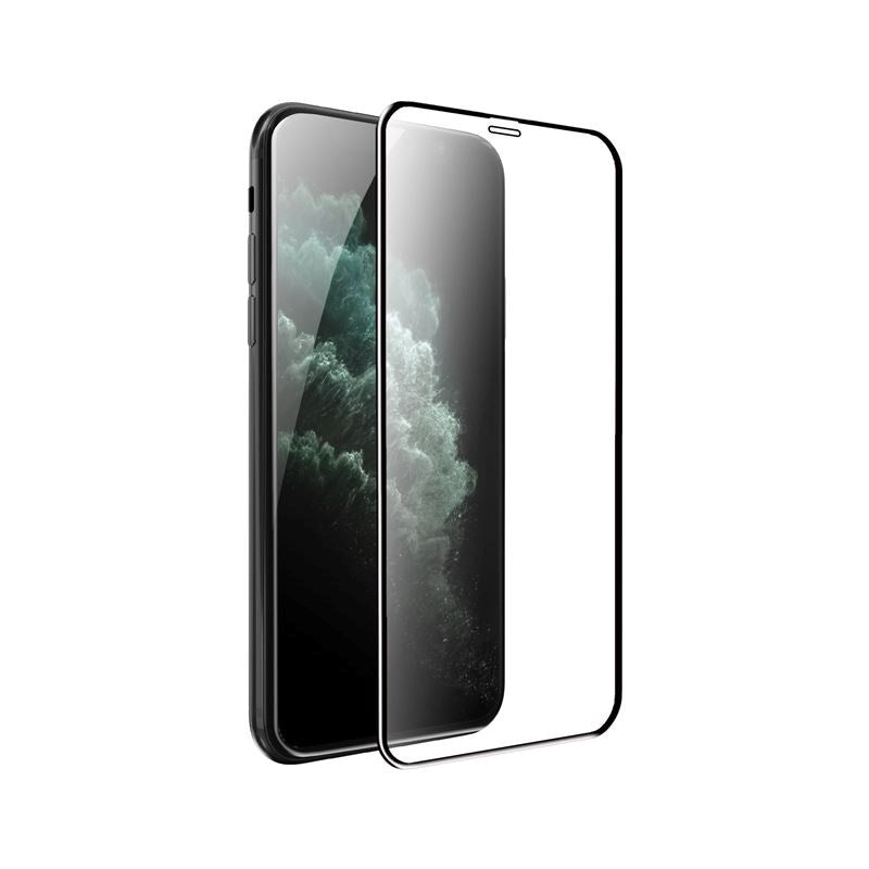 iPhone 11 Pro / Xs / X Mobile Origin EasyGlass Beskyttelsesglas - Gennemsigtig / Sort Kant