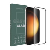 Samsung Galaxy S23 Mobile Origin EasyGlass Beskyttelsesglas - Gennemsigtig / Sort Kant