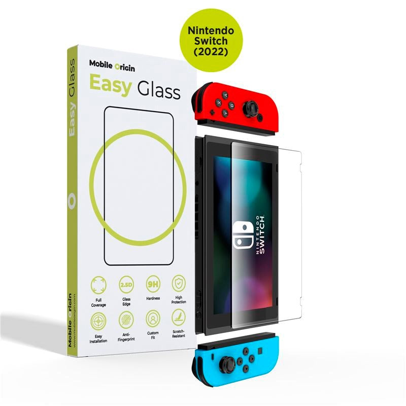 EasyGlass Skærmbeskyttelse Til Nintendo Switch (2022) – Mobile Origin