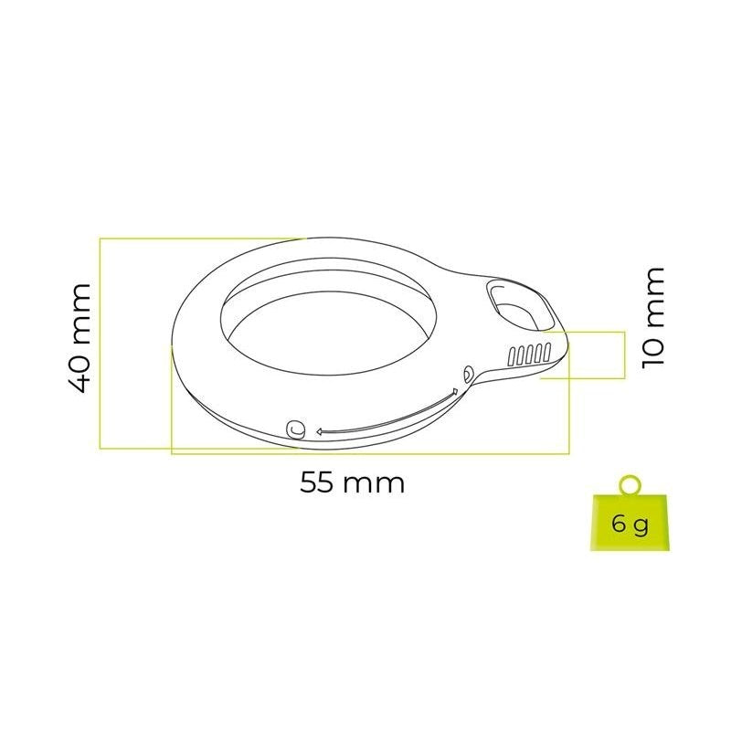 Mobile Origin AirTag 1. & 2. Gen. Loop Cover - Lyserød