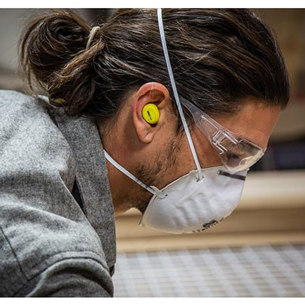 ISOtunes Free 2.0 EN352 Bluetooth True-Wireless Høreværn - Sort / Gul