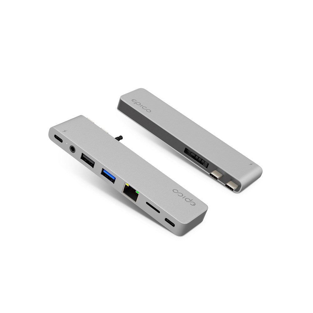 Epico - USB-C Hub Pro III - Silver