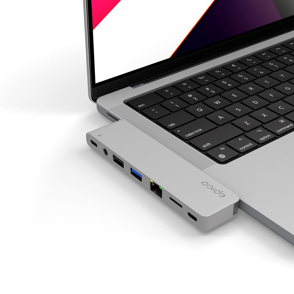 Epico - USB-C Hub Pro III - Silver