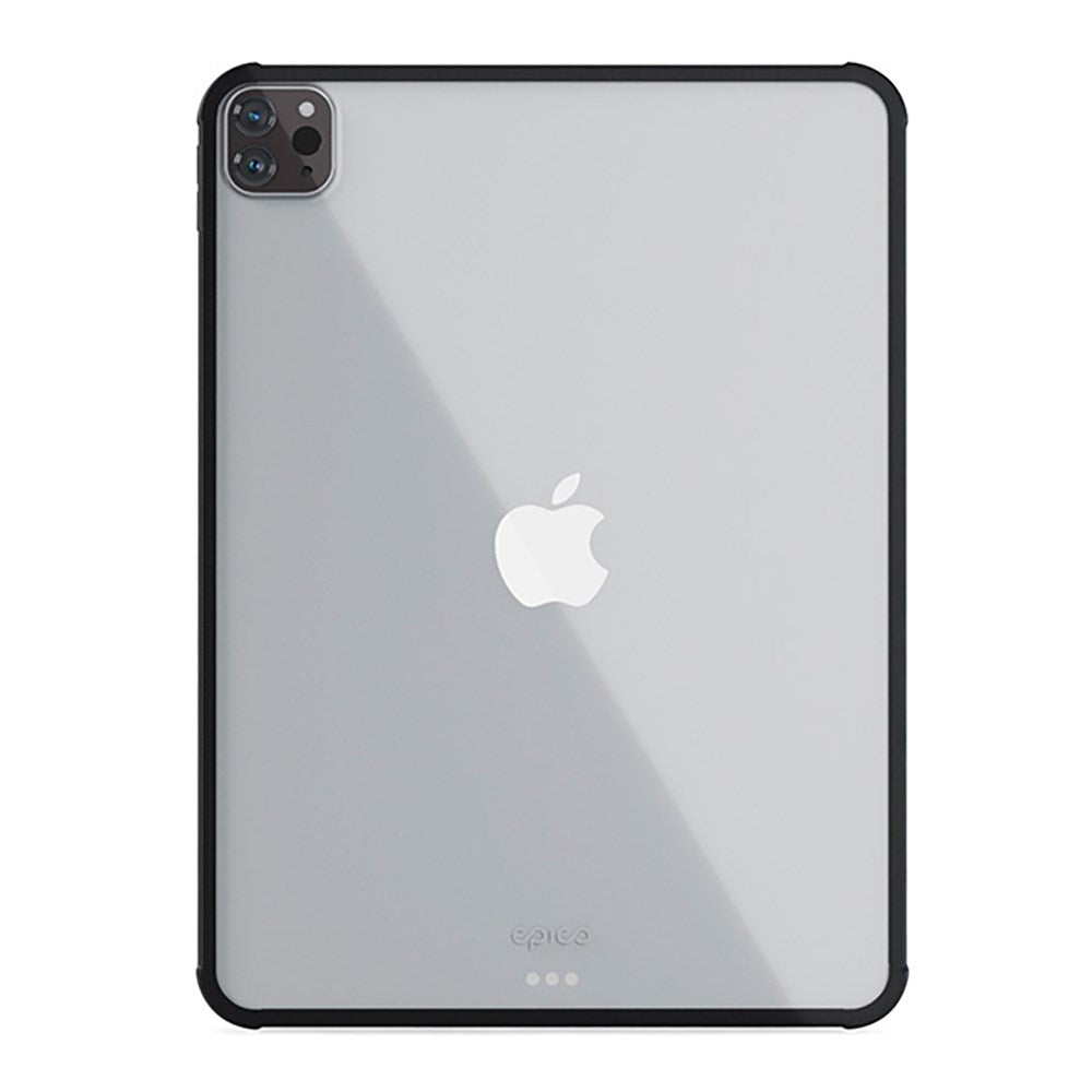 Epico iPad Pro 11" (2022 / 2021 / 2020 / 2018) / iPad Air 10.9" (2022 / 2020) Hero Cover - Gennemsigtig / Sort