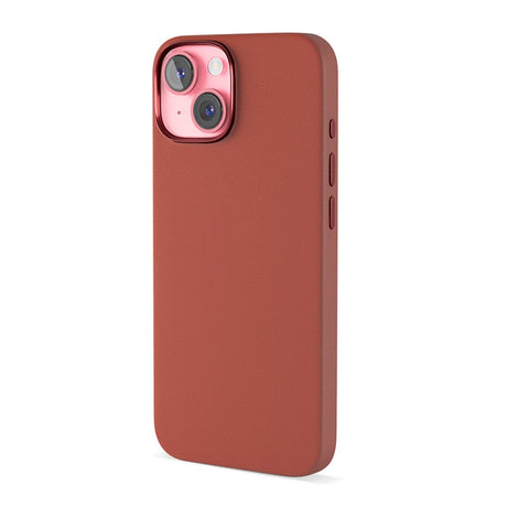 iPhone 15 Epico Mag+ Leather Cover - MagSafe Kompatibel - Brun