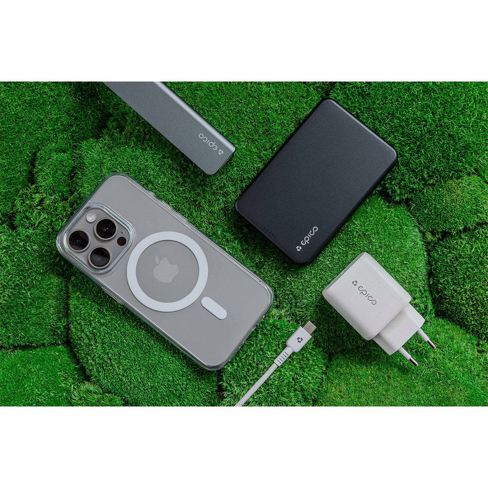 Epico Resolve Vægoplader GaN 30W PD med USB-C - Hvid