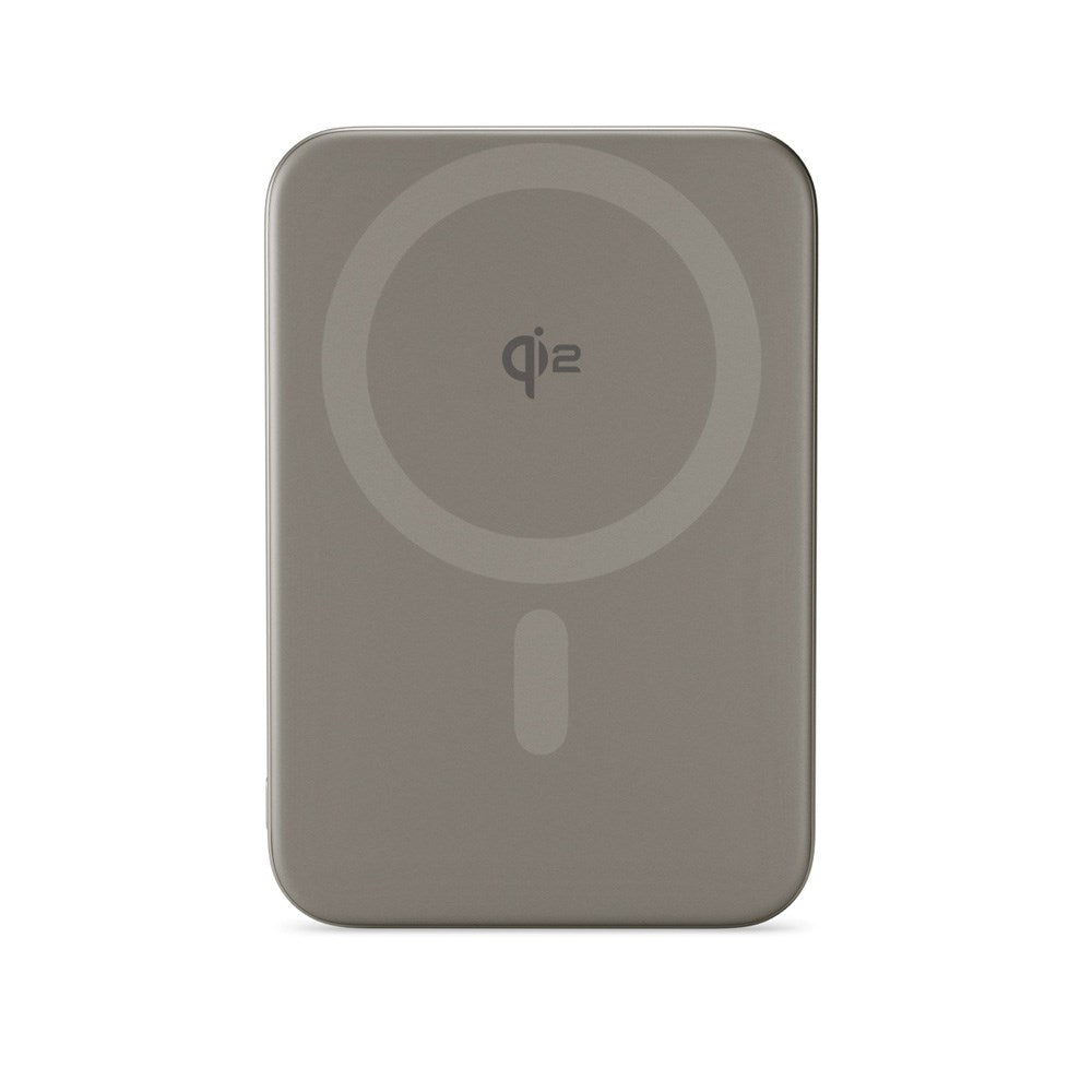 Epico 15W 5000 mAh UltraPack EM51 Power Bank m. USB-C - Qi2 / MagSafe Kompatibel - Titanium