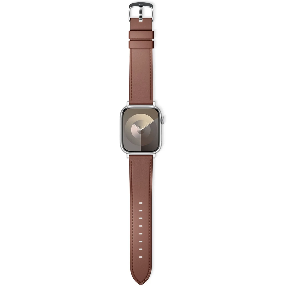 Epico - Apple Watch (42/44/SE/45/46/49mm) - Ægte Læder Rem - Brun