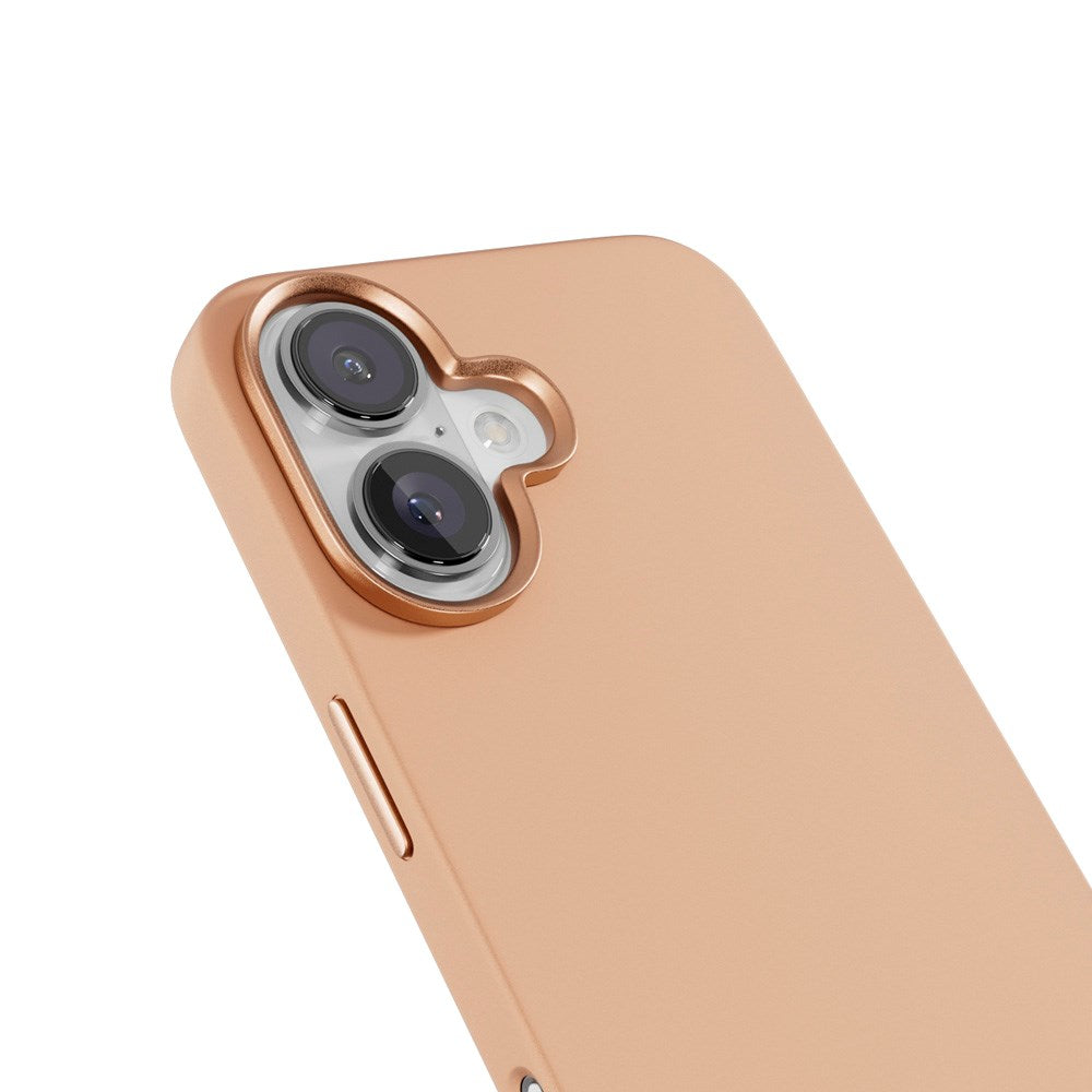 iPhone 16 Epico Mag+ Silikone Case - MagSafe Kompatibel - Desert Titanium