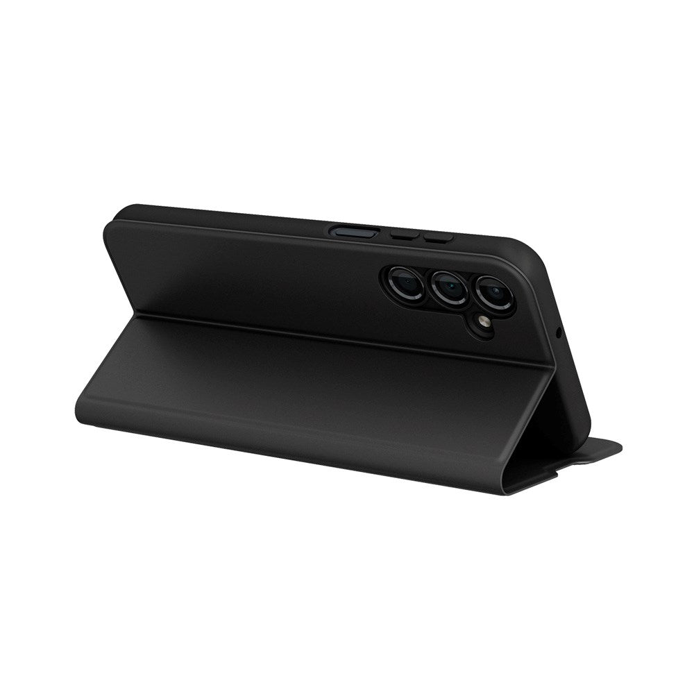 Spello Samsung Galaxy A16 (4G/5G) Kunstlæder Flip Cover m. Ståfunktion - Sort