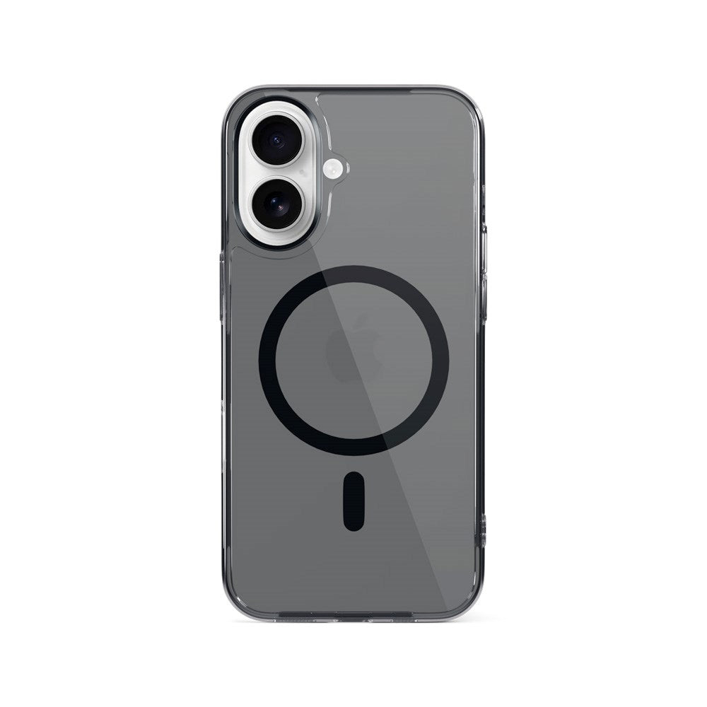 iPhone 16 Plus - Epico SlimGlass Mag+ Cover - MagSafe Kompatibel - Sort